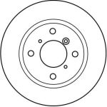 Bremsscheibe Suzuki P. Baleno 95-02 DF4117 Bremsscheibe Suzuki P. Baleno 95-02 DF4117