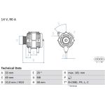 Bosch Lichtmaschine 0 986 083 650 Bosch Lichtmaschine 0 986 083 650