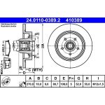 Bremsscheibe 24.0110-0389.2
