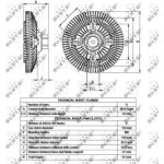 NRF Kühlerlüfterkupplung 49551 NRF Kühlerlüfterkupplung 49551