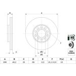 Bremsscheibe VA 0 986 479 157 Bremsscheibe VA 0 986 479 157