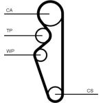 Continental CTAM Timing-Kit CT1164K1 Continental CTAM Timing-Kit CT1164K1