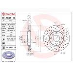 Bremsscheibe VA Xtra 09.8695.1X