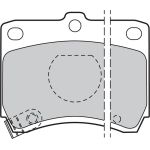 Valeo Bremsbelagsatz 598268 Valeo Bremsbelagsatz 598268
