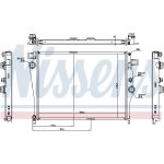 Wasserkühler PKW 627035 Wasserkühler PKW 627035