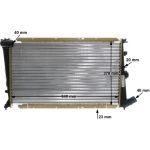 MAHLE Kühler, Motorkühlung CR 586 000S