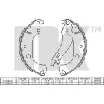 NK Bremsbacken 2723677 NK Bremsbacken 2723677