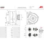 A2003 AS-PL Lichtmaschine (Generator) A2003