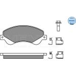 MEYLE Bremsbelagsatz Ford Transit 06- Mit Sensor 025 244 8518/W
