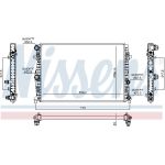 Wasserkühler PKW 606723 Wasserkühler PKW 606723