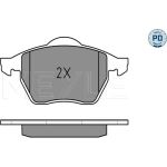 Bremsbelagsatz Vw P. A6 01/97 025 230 1820/PD Bremsbelagsatz Vw P. A6 01/97 025 230 1820/PD