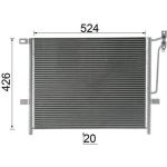 MAHLE Kondensator, Klimaanlage AC 234 000P MAHLE Kondensator, Klimaanlage AC 234 000P