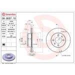 80 481 005 Bremsscheibe VA 09.9537.10 80 481 005 Bremsscheibe VA 09.9537.10