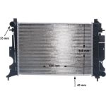 MAHLE Kühler, Motorkühlung CR 643 000S MAHLE Kühler, Motorkühlung CR 643 000S