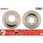 84 482 021 Bremsscheibe HA DF4913 84 482 021 Bremsscheibe HA DF4913