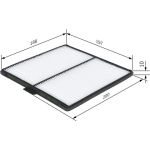 Innenraumfilter 1987432171 Innenraumfilter 1987432171