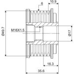Valeo Lichtmaschinenfreilauf 588030 Valeo Lichtmaschinenfreilauf 588030