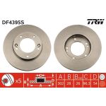 94 481 007 Bremsscheibe VA DF4395S 94 481 007 Bremsscheibe VA DF4395S