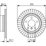 Bremsscheibe 0 986 479 044 Bremsscheibe 0 986 479 044