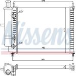 Nissens Wasserkühler PKW 61808 Nissens Wasserkühler PKW 61808