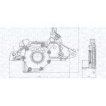 Magneti Marelli Ölpumpe 351516000103 Magneti Marelli Ölpumpe 351516000103