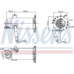 Nissens AGR-Kühler 989431 Nissens AGR-Kühler 989431