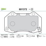 Valeo Bremsbelagsatz 601372 Valeo Bremsbelagsatz 601372