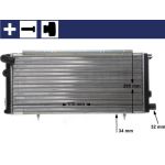 MAHLE Kühler, Motorkühlung CR 425 000S MAHLE Kühler, Motorkühlung CR 425 000S