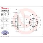 88 481 011 Bremsscheibe VA 09.5673.11 88 481 011 Bremsscheibe VA 09.5673.11