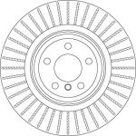 11 482 070 Bremsscheibe HA DF6311S