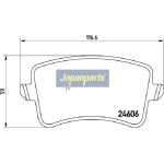 Japanparts Bremsbeläge PP-0908AF Japanparts Bremsbeläge PP-0908AF