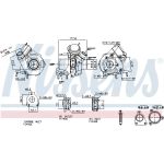 NISSENS Turbolader 93627 NISSENS Turbolader 93627
