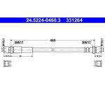 ATE Bremsschlauch 24.5224-0460.3 ATE Bremsschlauch 24.5224-0460.3