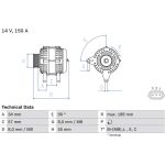 Bosch Lichtmaschine 0 986 083 040