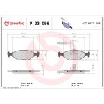 BREMBO Bremsklötze VA P 23 056
