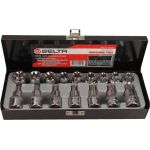 Satz Torx-Steckschlüssel Und L-Schlüssel, 1/2, 16 Cz, E 10-24, T 30-70 4616 Satz Torx-Steckschlüssel Und L-Schlüssel, 1/2, 16 Cz, E 10-24, T 30-70 4616