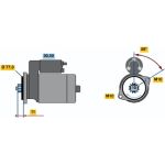 Bosch Starter 0 986 018 731 Bosch Starter 0 986 018 731