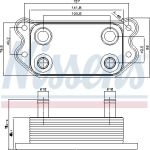 Nissens Ölkühler PKW 90676