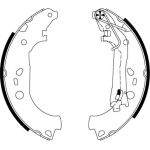 Bremsbacken Fiat Fiorino/Qubo/Nemo/Bipper 08- 1.3Jtd/1.4Dhdi 91067600 Bremsbacken Fiat Fiorino/Qubo/Nemo/Bipper 08- 1.3Jtd/1.4Dhdi 91067600