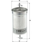 MANN-FILTER Kraftstofffilter WK 849 MANN-FILTER Kraftstofffilter WK 849