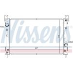 Nissens Wasserkühler PKW 61028 Nissens Wasserkühler PKW 61028