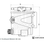 Kraftstofffilter ADBP230036 Kraftstofffilter ADBP230036