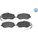 Bremsbelagsatz Peugeot S. 807 02- Mit Sensor 025 202 6119/W Bremsbelagsatz Peugeot S. 807 02- Mit Sensor 025 202 6119/W