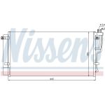 Nissens Klimakondensator PKW 94992 Nissens Klimakondensator PKW 94992