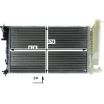 MAHLE Kühler, Motorkühlung CR 481 000S MAHLE Kühler, Motorkühlung CR 481 000S