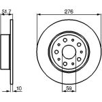 Bremsscheibe HA 0 986 478 463 Bremsscheibe HA 0 986 478 463