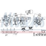 NISSENS Turbolader 93415