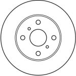 TRW Bremsscheibe DF1441 TRW Bremsscheibe DF1441