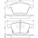 Bosch Bremsbelagsatz 0 986 494 149 Bosch Bremsbelagsatz 0 986 494 149
