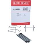 Quick Brake Montagesatz für Bremsbeläge 109-1081 Quick Brake Montagesatz für Bremsbeläge 109-1081